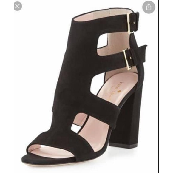 Kate Spade ilemi suede sandal heels - Picture 1 of 8